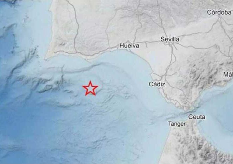 Terremoto registrado en el Golfo de Cádiz. - IGN