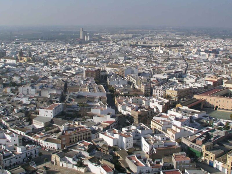 Vista aérea de Utrera