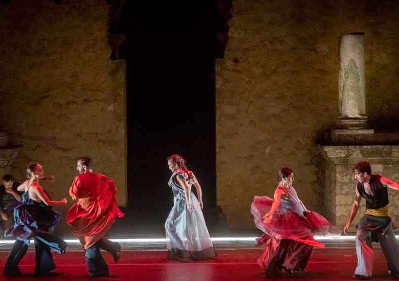 'Los Bailes Robados' de David Coria en el festival de danza de Itálica. - DIputación de Sevilla