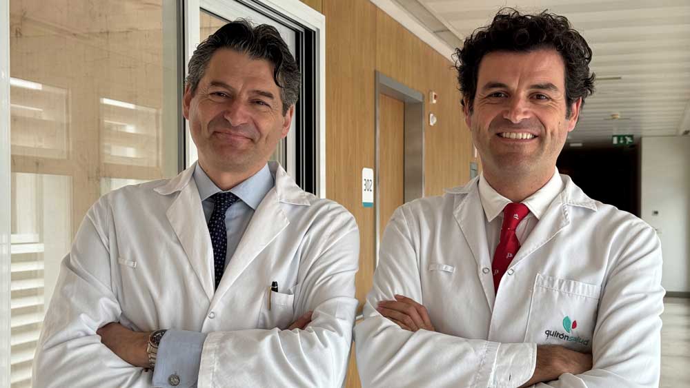 Los doctores Mariano García de la Borbolla y Rafael García de la Borbolla. - Quirón Salud