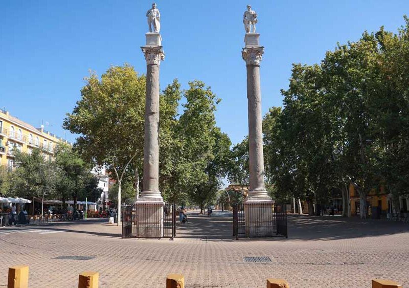 Vista general de la Alameda de Hércules, en el centro de Sevilla. - Rocío Ruz / Europa Press