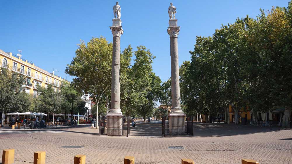 Vista general de la Alameda de Hércules, en el centro de Sevilla. - Rocío Ruz / Europa Press