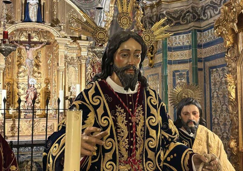 El Señor de la Entrada en Jerusalén, en la Capilla de los Desamparados. - Hermandad del Amor
