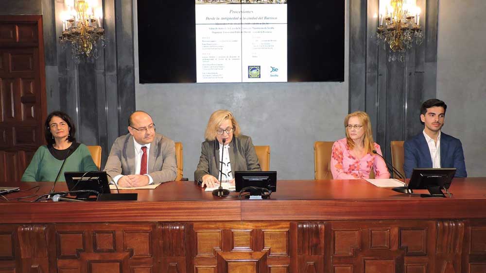 La Casa de la Provincia acoge la jornada 'Procesiones desde la Antigüedad a la ciudad del Barroco'. - Diputación de Sevilla