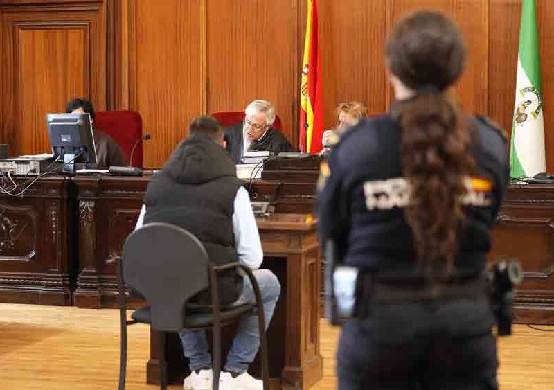 El acusado de matar a su cuñado de un tiro en el Polígono Sur durante el juicio - Joaquín Corchero / Europa Press