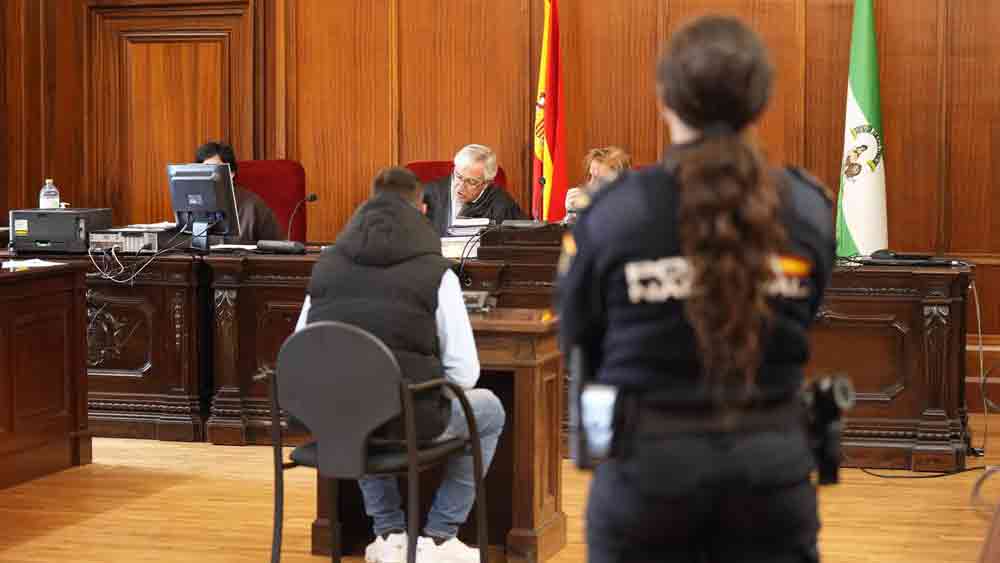 El acusado de matar a su cuñado de un tiro en el Polígono Sur durante el juicio - Joaquín Corchero / Europa Press