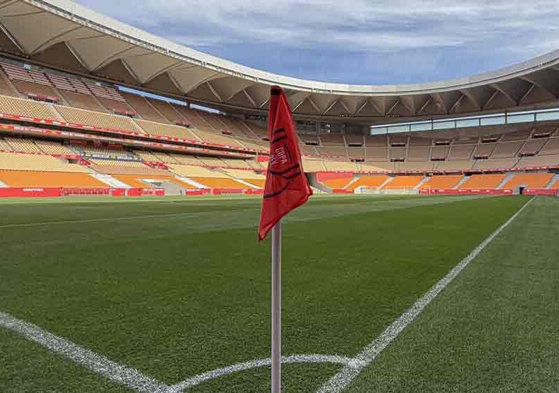 Detalle del Estadio de la Cartuja tras la finalización de las obras. - María José López / Europa Press