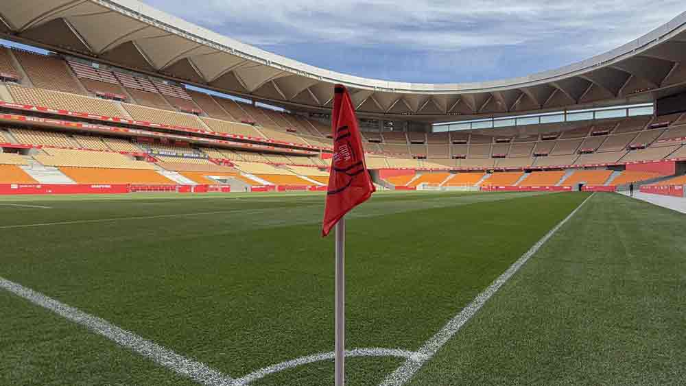 Detalle del Estadio de la Cartuja tras la finalización de las obras. - María José López / Europa Press