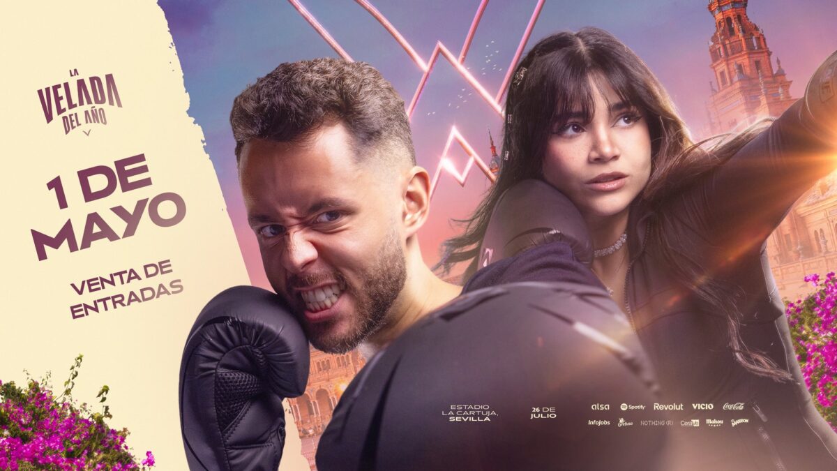 Cartel de la venta de entradas de la Velada del Año V.- X (@IbaiLlanos)