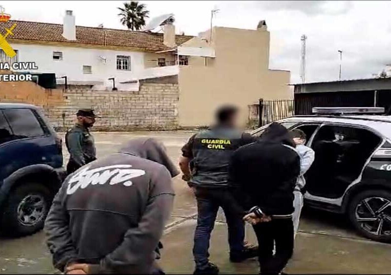 Detenidos por la Guardia Civil de Sevilla. - Guardia Civil