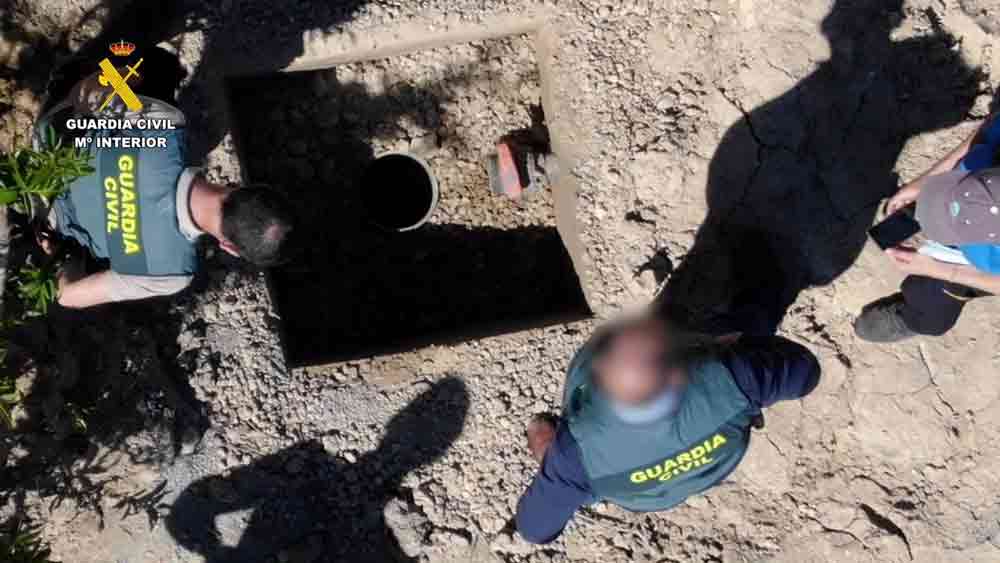 Imagen de las actuaciones de la Guardia Civil. - Guardia Civil