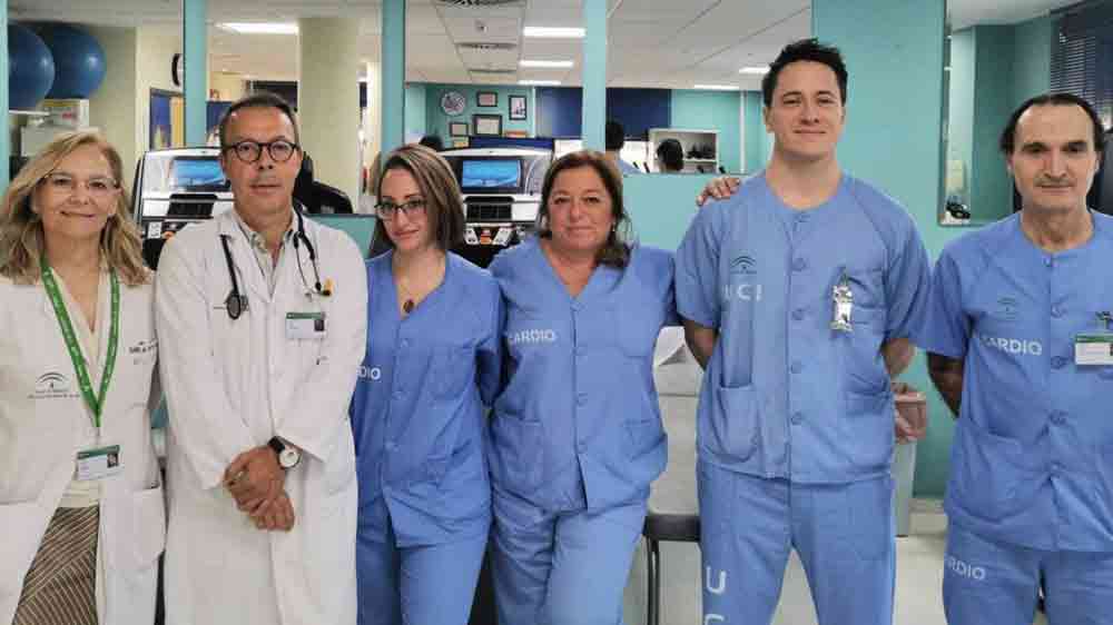 Neumólogos y cardiólogos del hospital de Valme. - Hospital de Valme