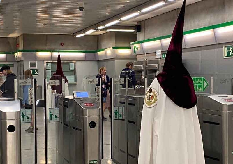 El metro de Sevilla refuerza su servicio en Semana Santa. - Junta de Andalucía