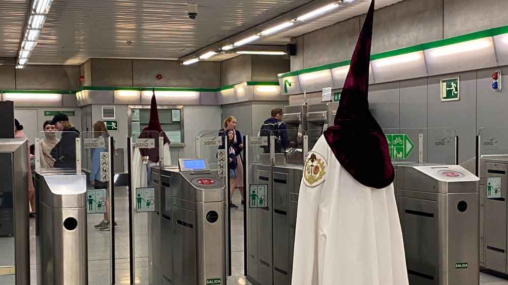 El metro de Sevilla refuerza su servicio en Semana Santa. - Junta de Andalucía