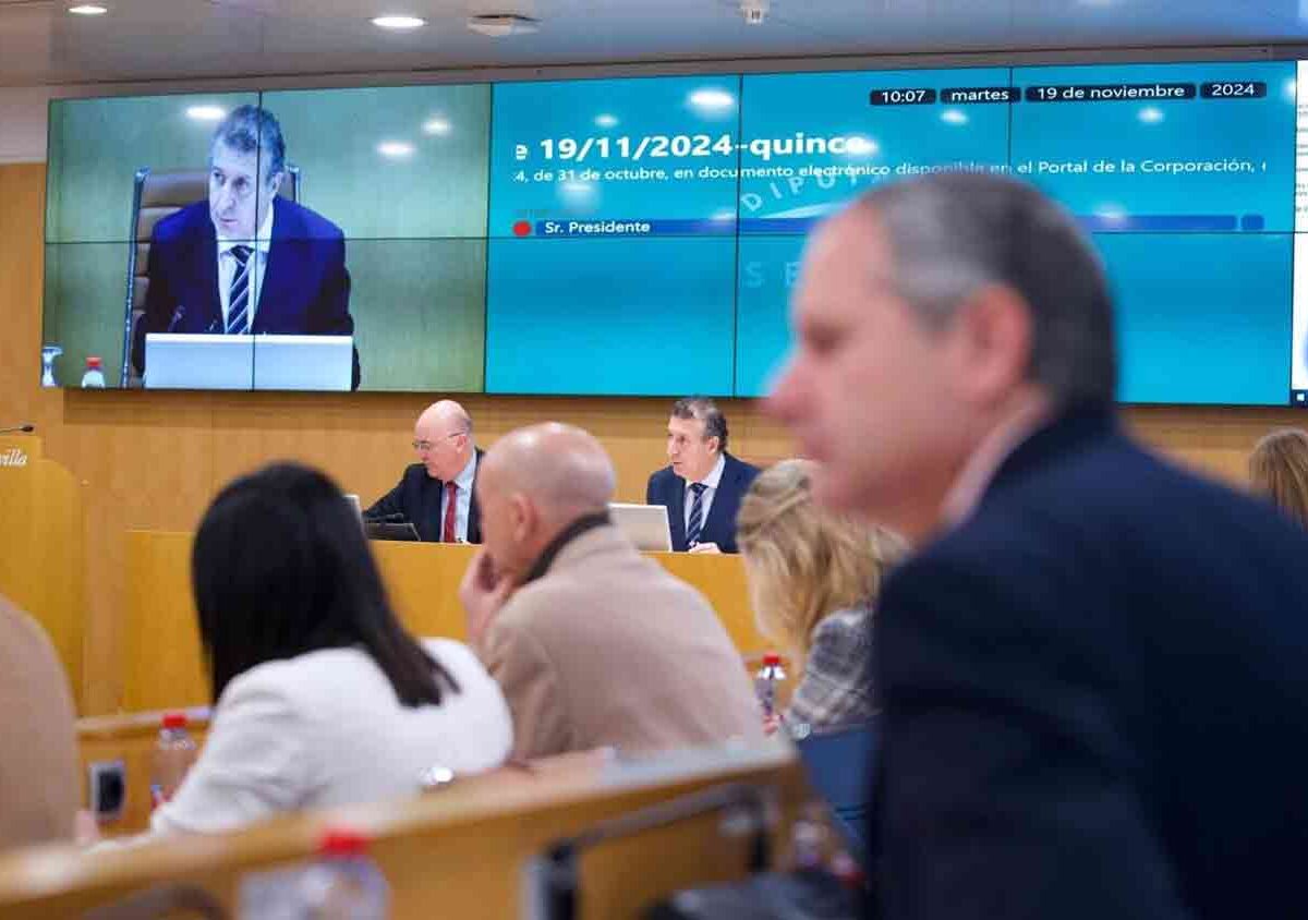 Pleno extraordinario del pleno de prespuestos 2025 de la Diputación de Sevilla.- Diputación de Sevilla