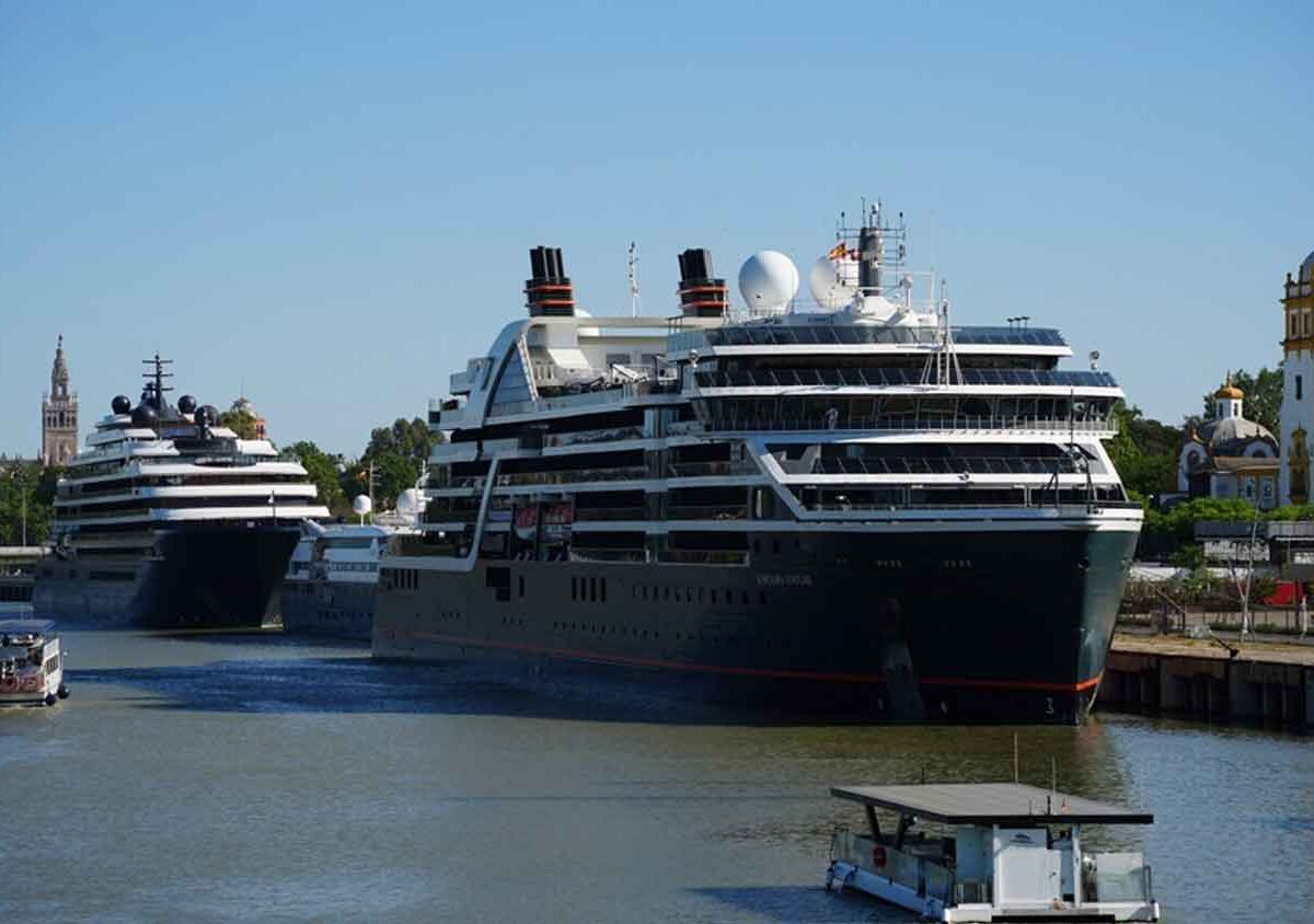 Temporada alta de cruceros en el Puerto de Sevilla.- Puerto de Sevilla