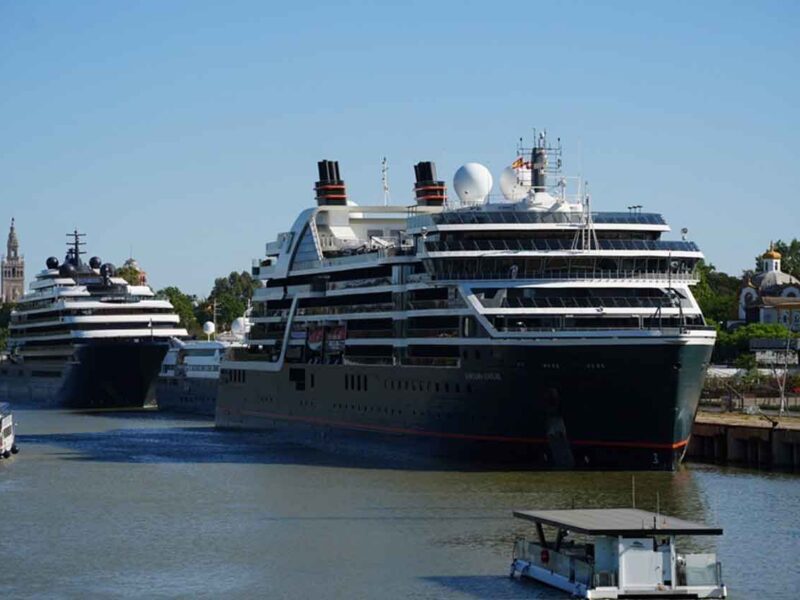 Temporada alta de cruceros en el Puerto de Sevilla.- Puerto de Sevilla