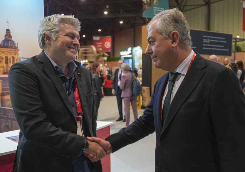 José Luis Sanz durante el Routes Europe 2025. - Ayuntamiento de Sevilla