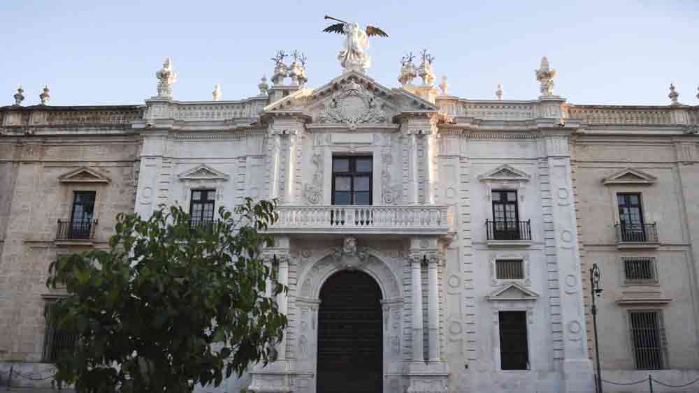 Fachada del edificio del Rectorado de la Universidad de Sevilla. - Rocío Ruz / Europa Press