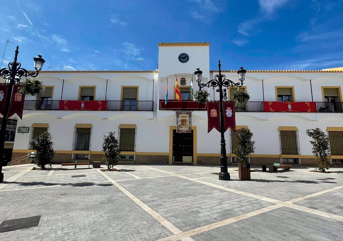 Fachada del Ayuntamiento de Mairena del Alcor.- Ayto. Mairena del Alcor