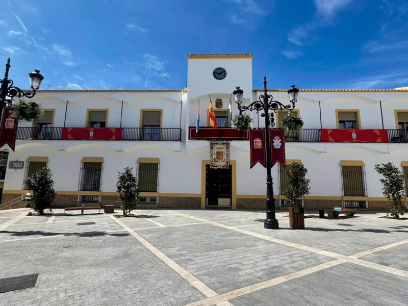 Fachada del Ayuntamiento de Mairena del Alcor.- Ayto. Mairena del Alcor