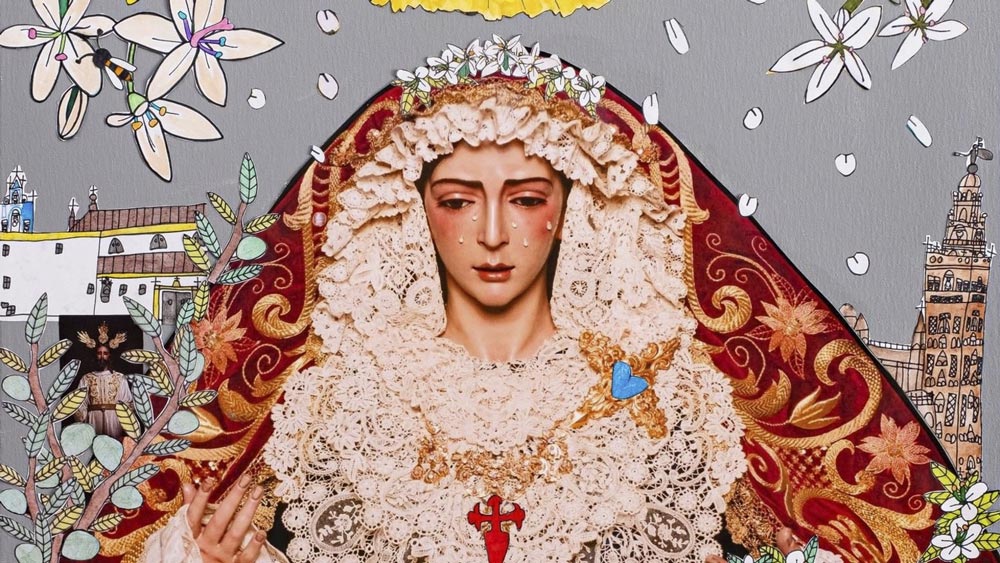 Cartel de la Coronación Canónica de la Virgen del Rocío. - Hermandad de la Redención