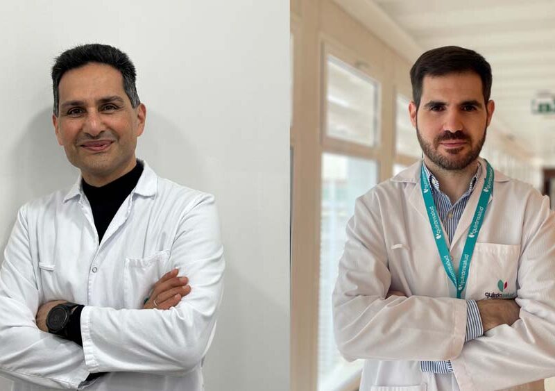 Doctores Amir Tarighpeyma y José Manuel Tapia Soriano. - Quirón Salud