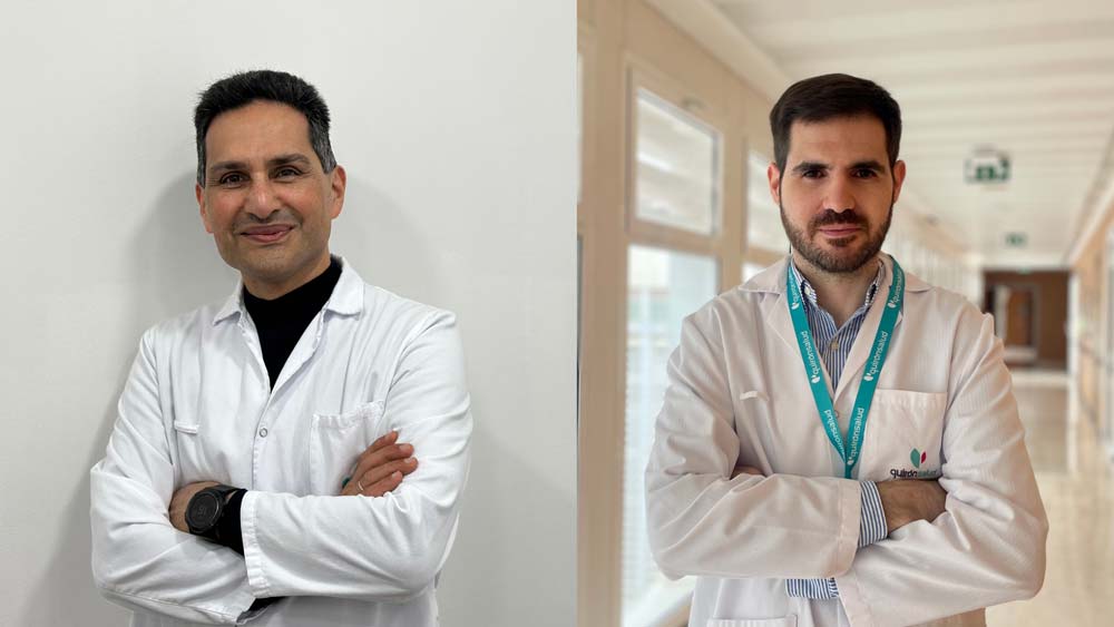 Doctores Amir Tarighpeyma y José Manuel Tapia Soriano. - Quirón Salud