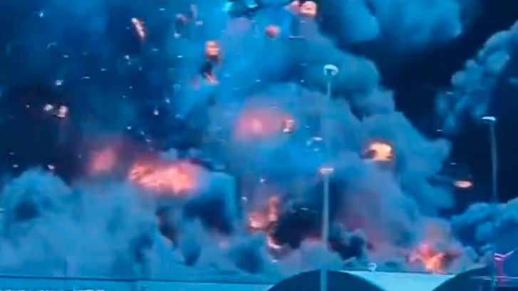 explosiones incendio Alcalá