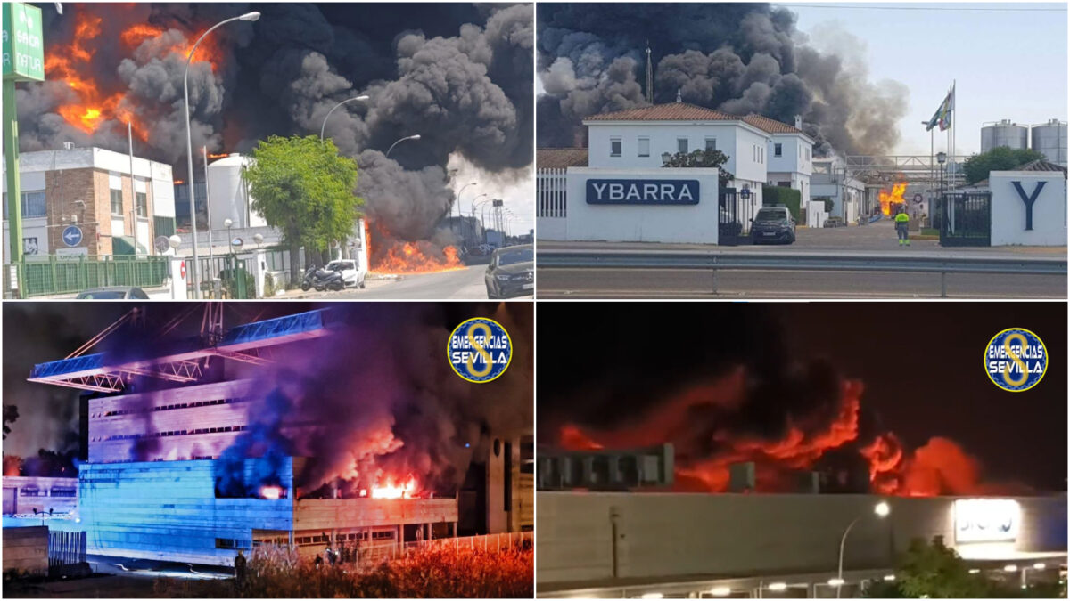 grandes incendios Sevilla