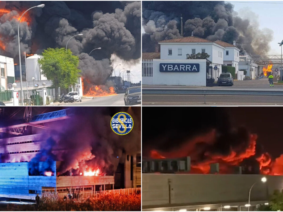 grandes incendios Sevilla