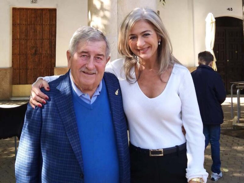 Jaime del Pozo junto a su Hija Patricia.- @Patricia_Pozo_