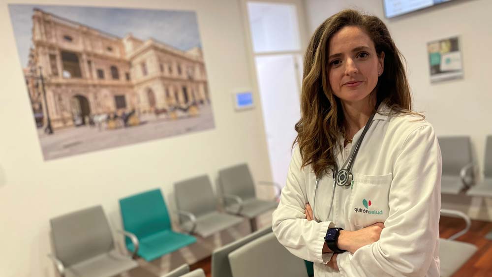 María Ortega Camarero, alergóloga. - Quirón Salud