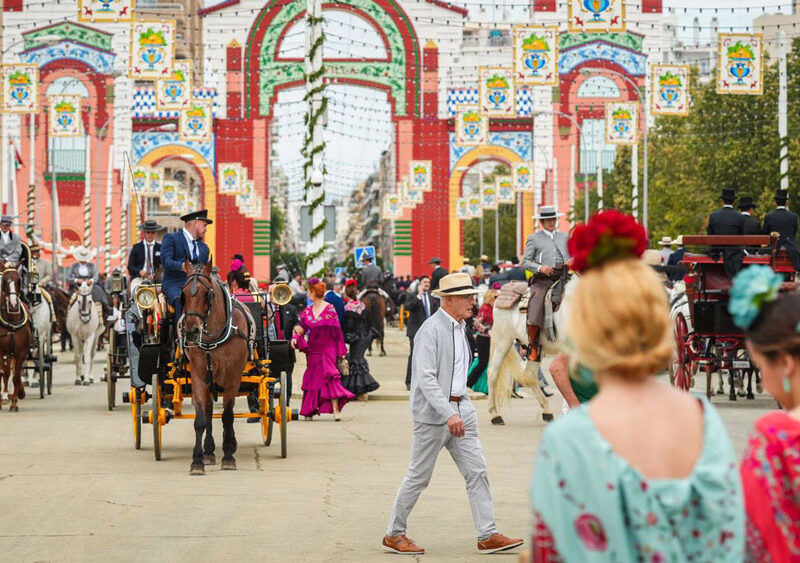 Ambiente en el Real de la Feria de Abril de Sevilla. - María José López