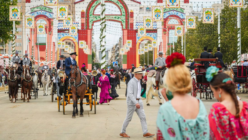 Ambiente en el Real de la Feria de Abril de Sevilla. - María José López