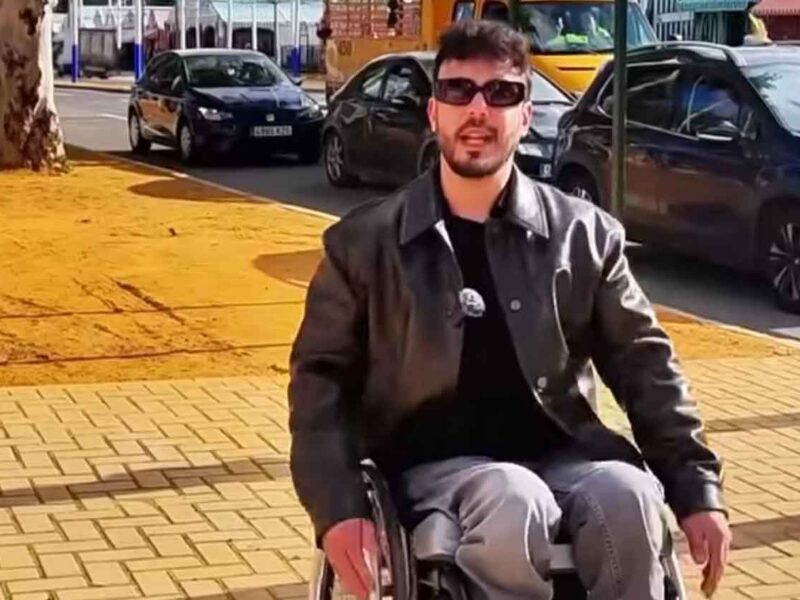 Luippi, el «influencer» que ha mostrado las dificultades de la Feria de Sevilla.- @luippi_