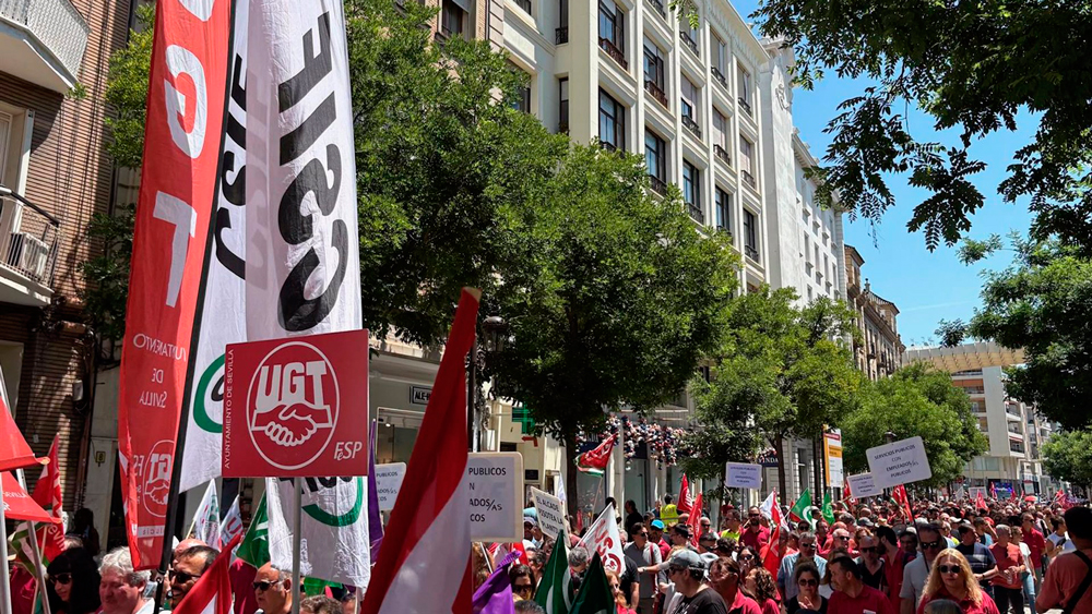 Manifestación sindicatos