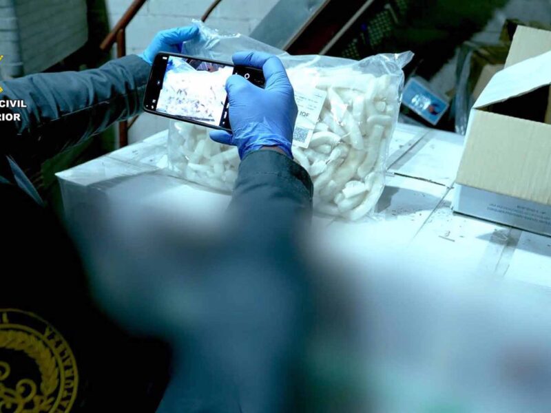 Investigaciones del Seprona de la Guardia Civil en alimentos con motivo de la Feria de Sevilla.- Guardia Civil