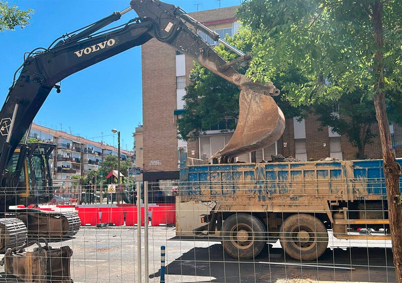 Obras en La Macarena