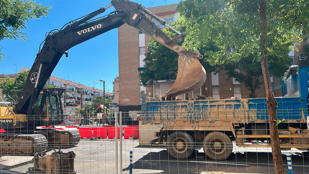 Obras en La Macarena