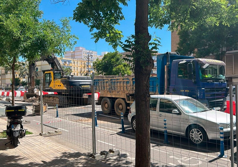 PSOE critica «la incompetencia» del Gobierno local ante "el impacto" de las obras del Metro en la Macarena