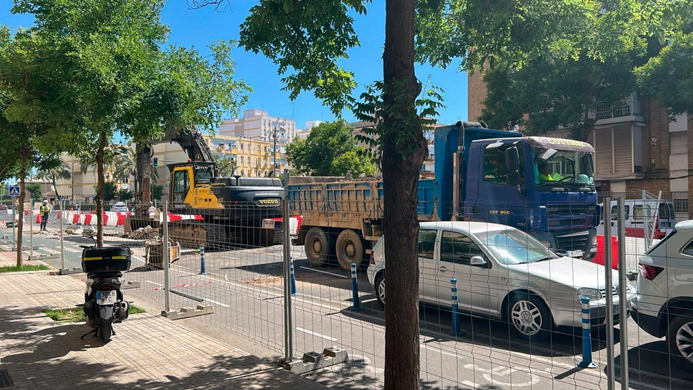 PSOE critica «la incompetencia» del Gobierno local ante "el impacto" de las obras del Metro en la Macarena
