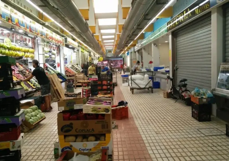 Mercado del tiro de Línea