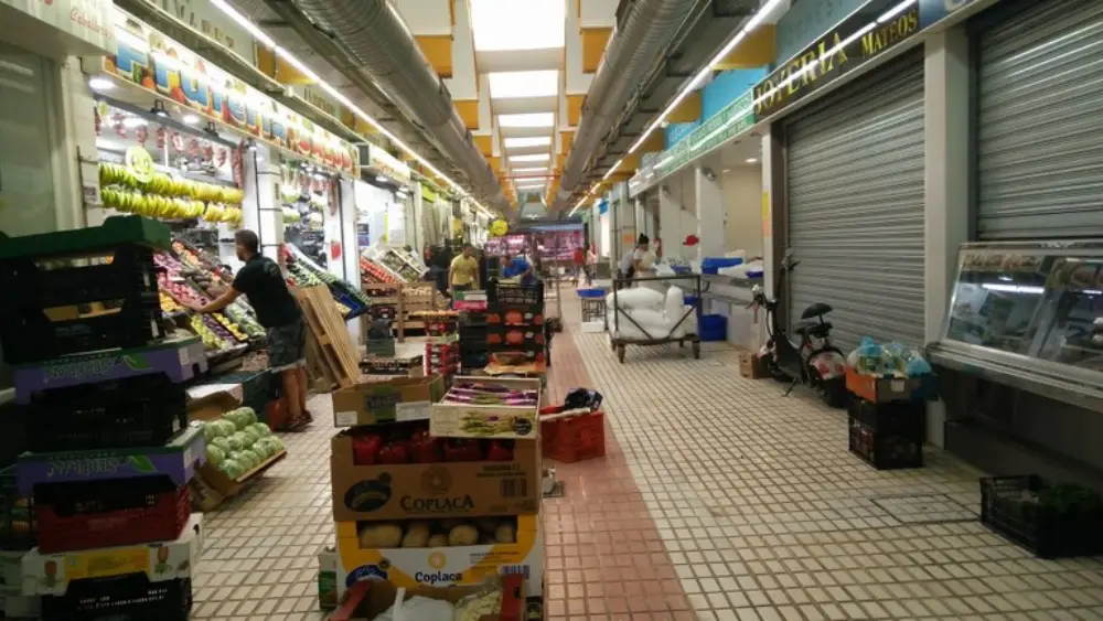 Mercado del tiro de Línea