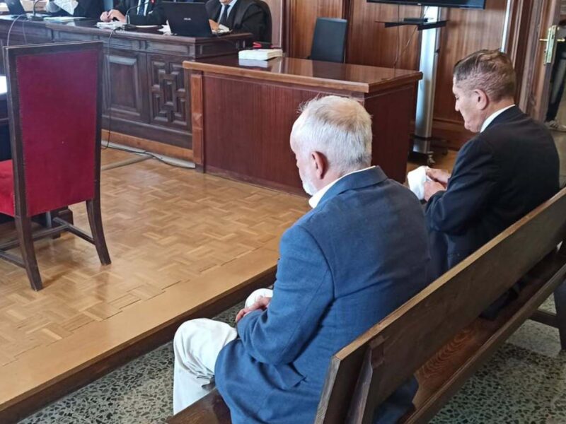 Imagen del comienzo del juicio al exdirector de la Faffe Fernando Villén y al exacalde de Lebrija.- Europa Press