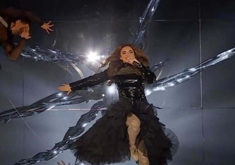 Melody durante su actuación en el Benidorm Fest 2025.- RTVE
