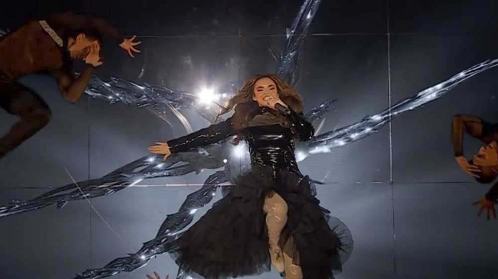 Melody durante su actuación en el Benidorm Fest 2025.- RTVE