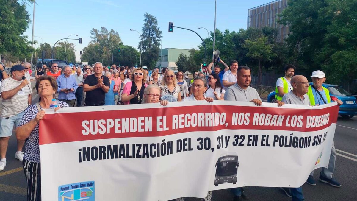 Manifestación de la Plaforma del Polígono Sur. - PLATAFORMA NOSOTROS TAMBIÉN SOMOS SEVILLA