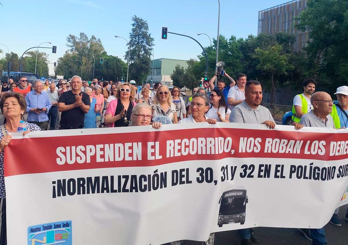 Manifestación de la Plaforma del Polígono Sur. - PLATAFORMA NOSOTROS TAMBIÉN SOMOS SEVILLA