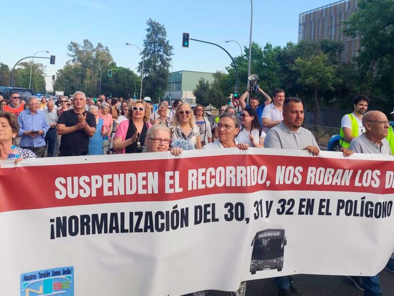 Manifestación de la Plaforma del Polígono Sur. - PLATAFORMA NOSOTROS TAMBIÉN SOMOS SEVILLA